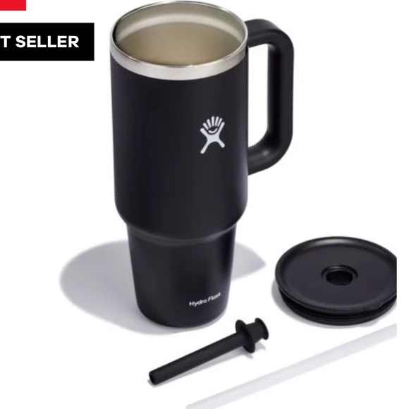 NEW HydroFlask All Around Tumbler Black 40oz - Picture 3 of 5